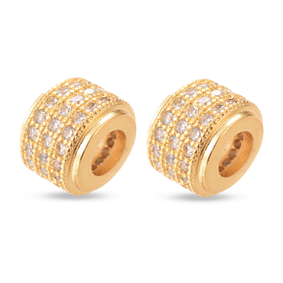 Бусины с Фианитами